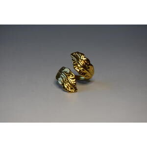 18K Gold Leaf Wrap Ring